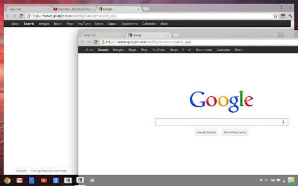 google chrome os aura