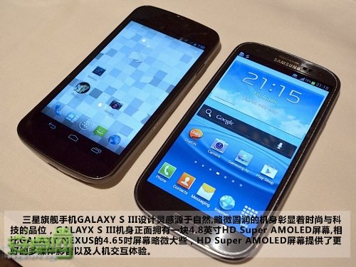 Galaxy S3Galaxy Nexus۶Ա