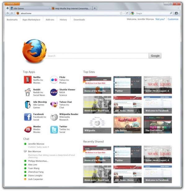 Mozilla Firefox 5:׿Խƽӹ ?