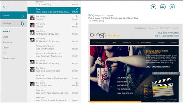 Windows 8 MailӦع