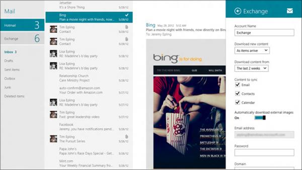Windows 8 MailӦع