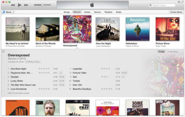 ƻiTunes 11· iTunesʷ仯