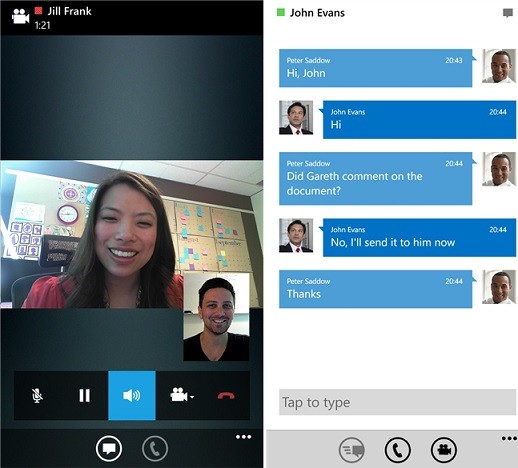 ΢ҵӦLync 2013½WP8Ӧг