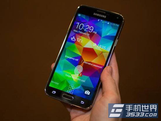 三星Galaxy S5指纹解锁怎么使用