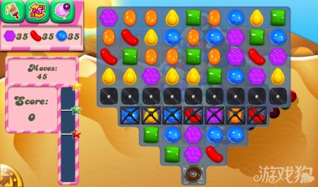 《糖果粉碎传奇Candy Crush Saga》154,155,156关过关攻略