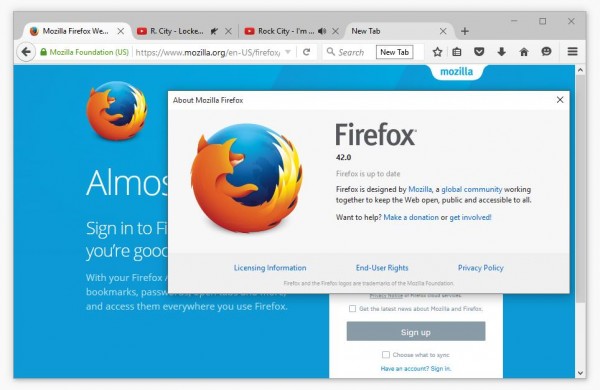 Firefox 42.0ʽ淢 ״γ64λ
