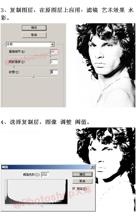 PS制作水彩绘画艺术图