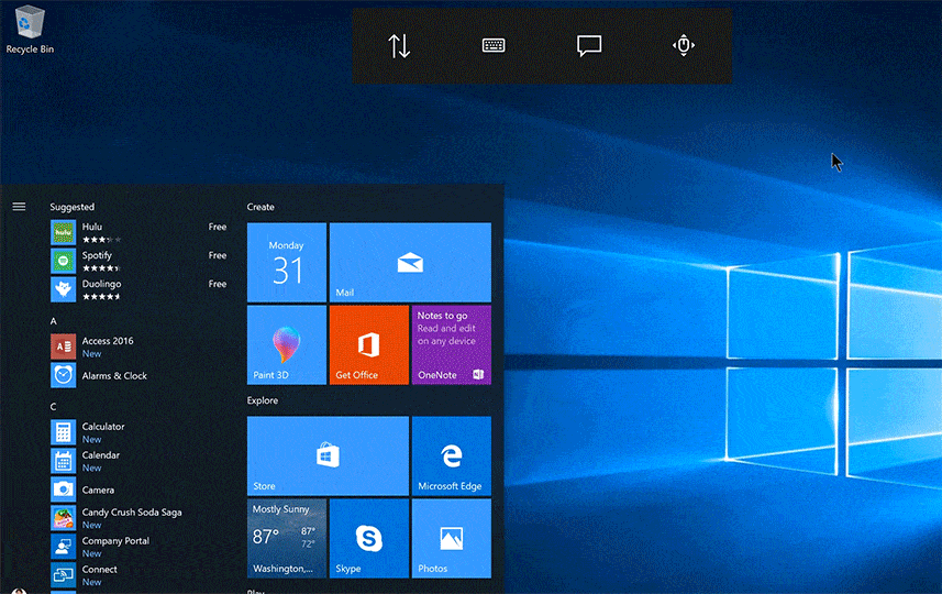Windows 10 Build 16257֧򽻻