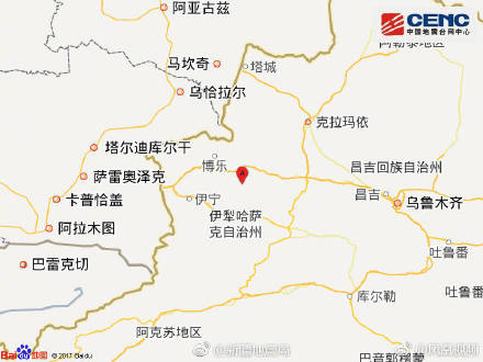新疆地震最新消息：6.1级震源深度10千米